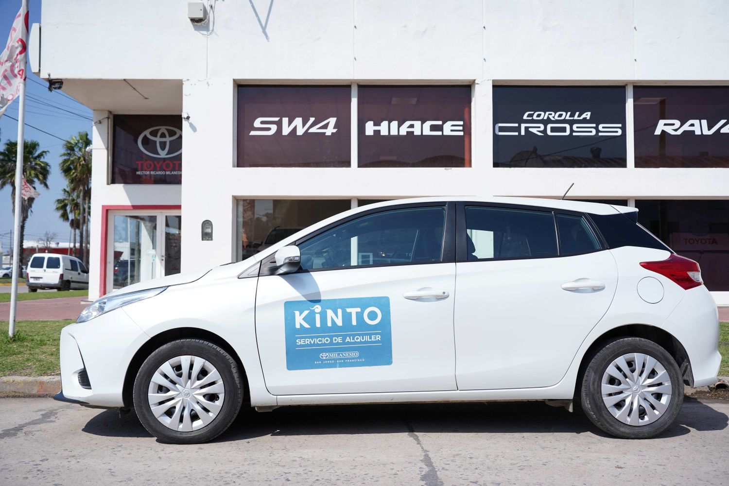 Kinto: Toyota Milanesio suma un nuevo servicio de movilidad en San Francisco y San Jorge