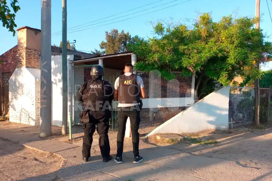 Megaoperativo en Tostado por una causa de amenazas terminó con armas secuestradas y personas detenidas