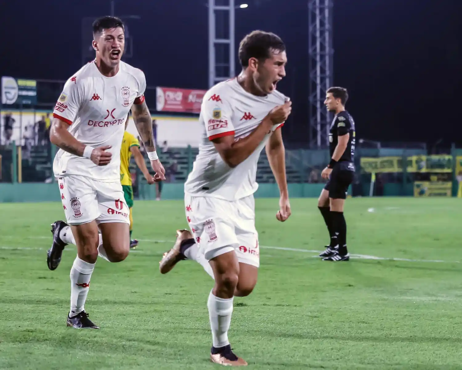 García ingresó y aseguró la victoria para Huracán