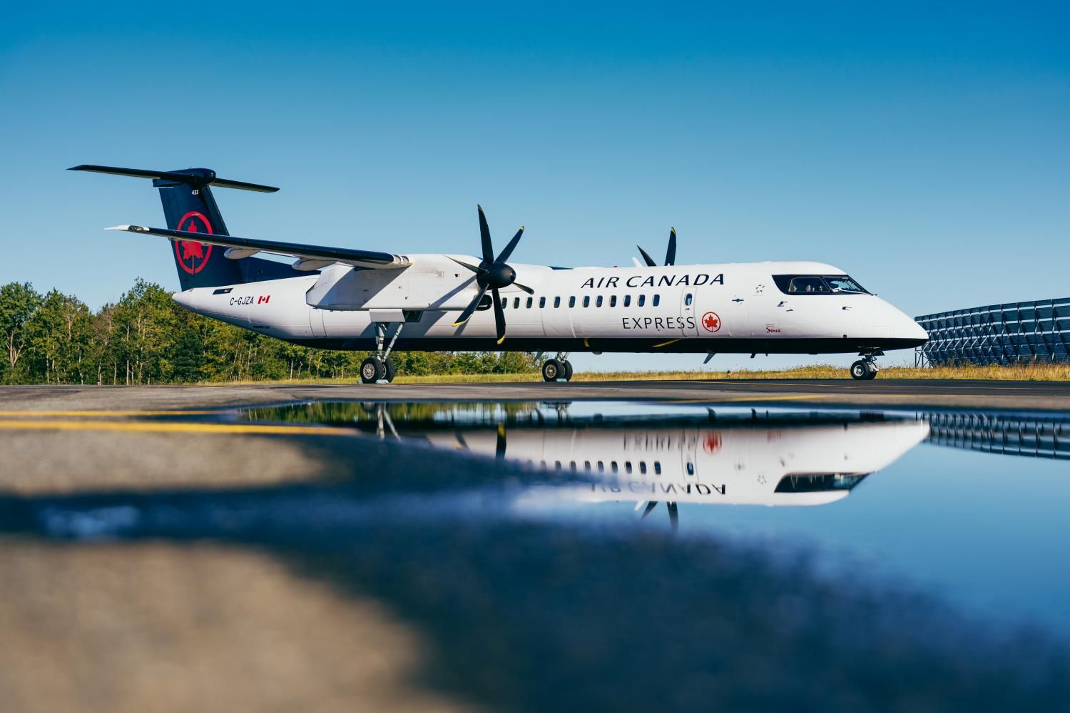 Nuevos asientos de los Dash 8-400 de Air Canada