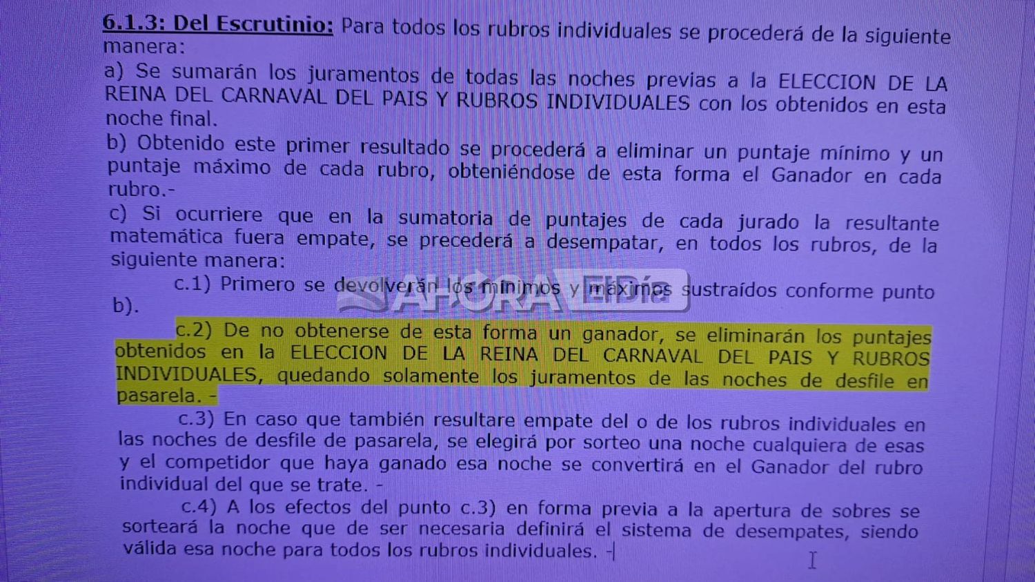 reglamento