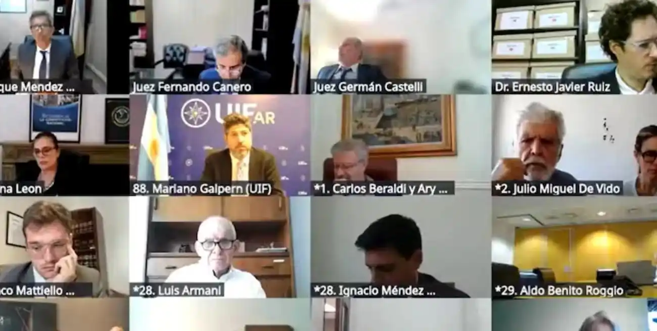 Cristina Kirchner estuvo ausente en el juicio por Cuadernos debido a su operación de apendicitis.