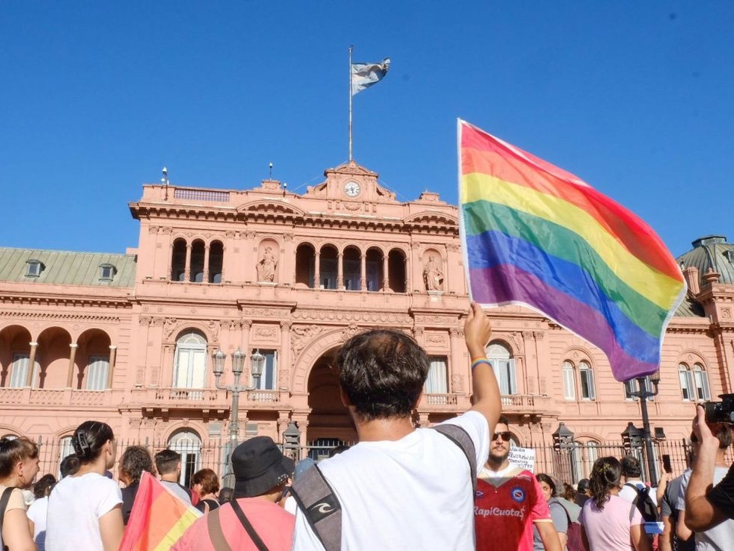"Marcha Federal LGTBIQ+ Antifascista”.