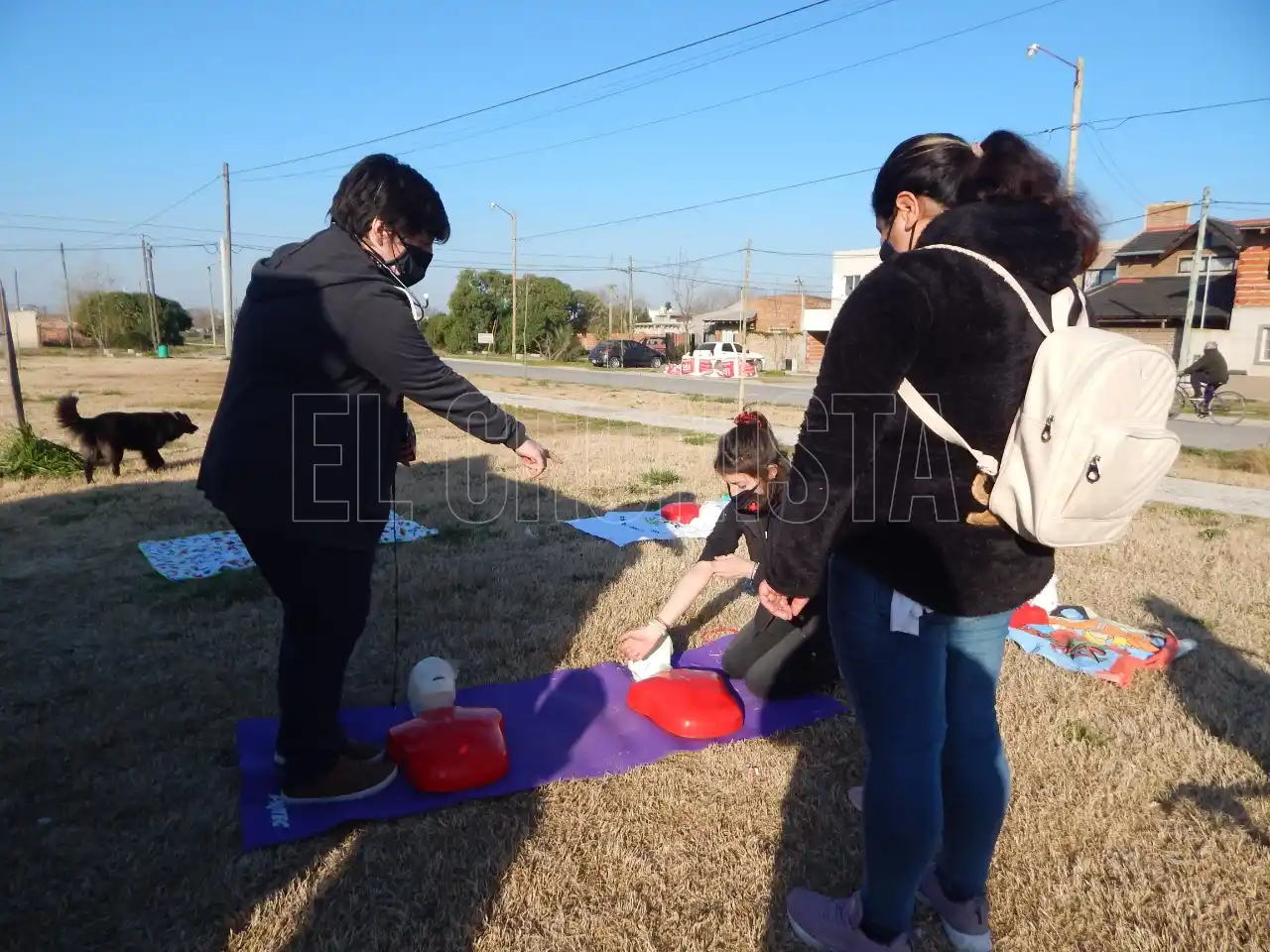 RCPamos Chascomús y una jornada al ritmo de “Stayin’ Alive” en Plaza La Barraca
