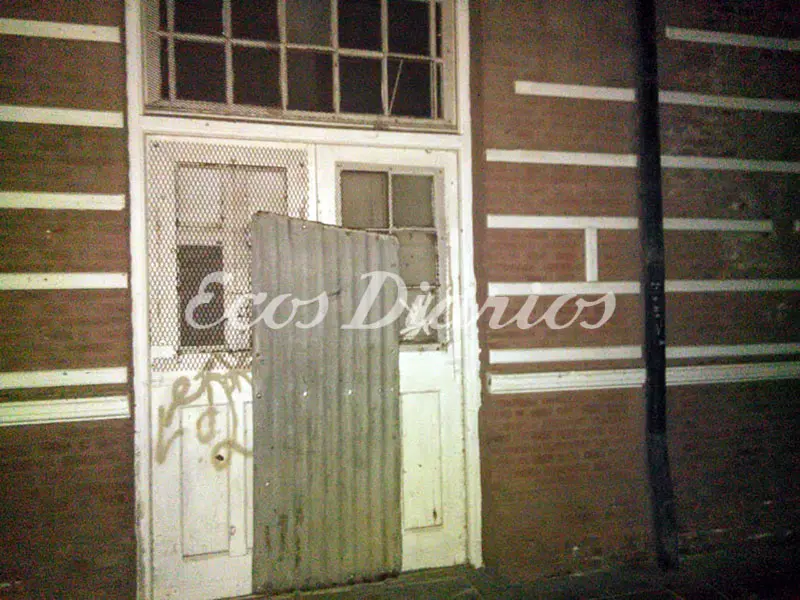 Robos y vandalismo en el edificio de la ex estación del ferrocarril