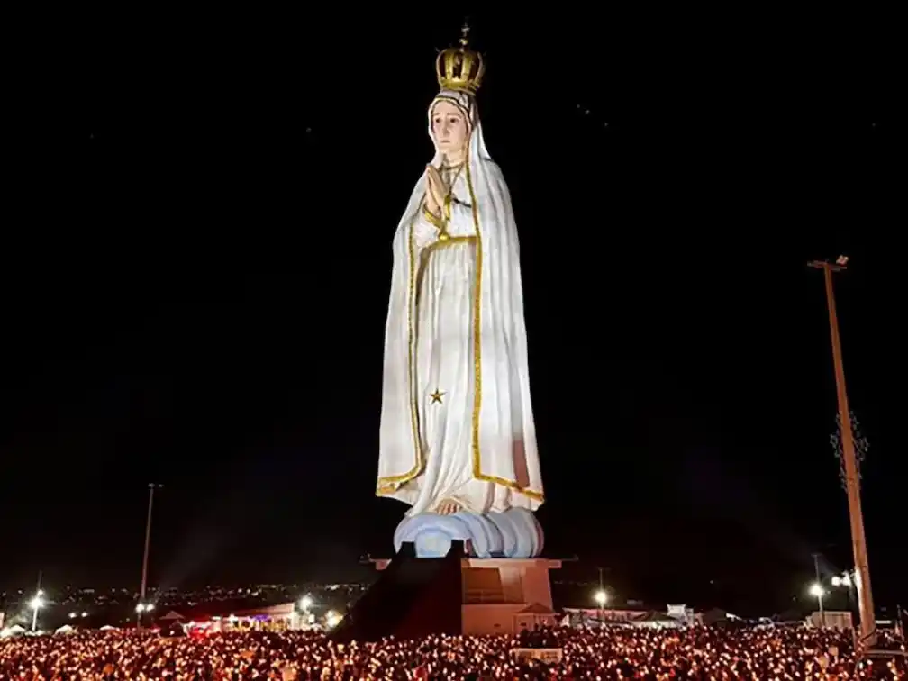 Así es la imponente estatua de la Virgen María que inauguraron en Brasil