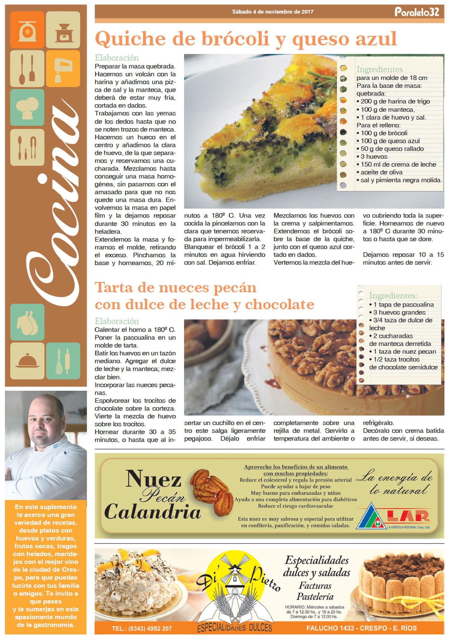 Tapa suplemento de Cocina de Paralelo 32