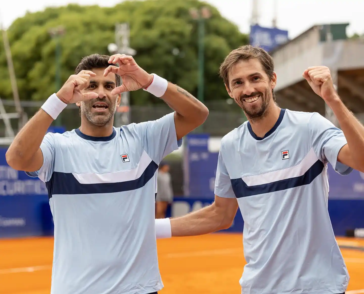 Un nuevo festejo para González y Molteni.