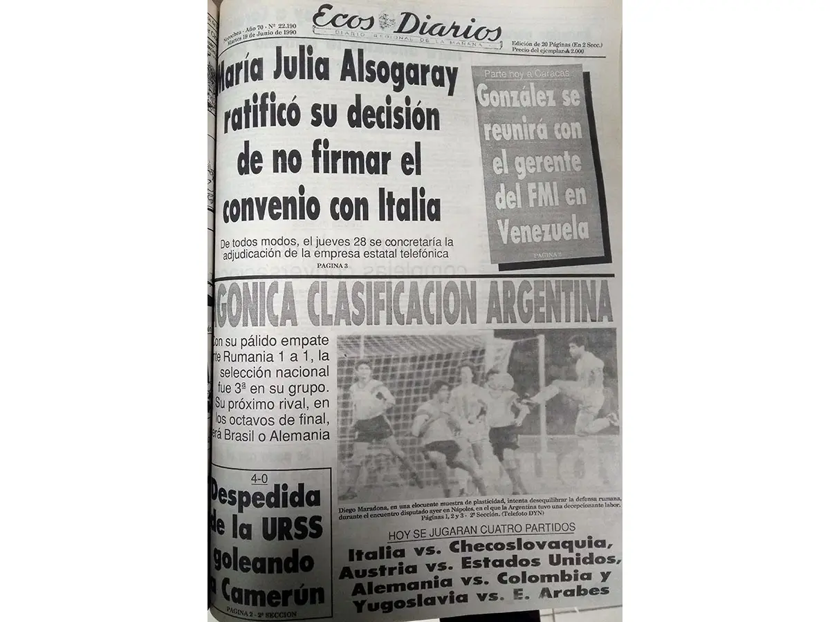 Martes 19 de junio de 1990