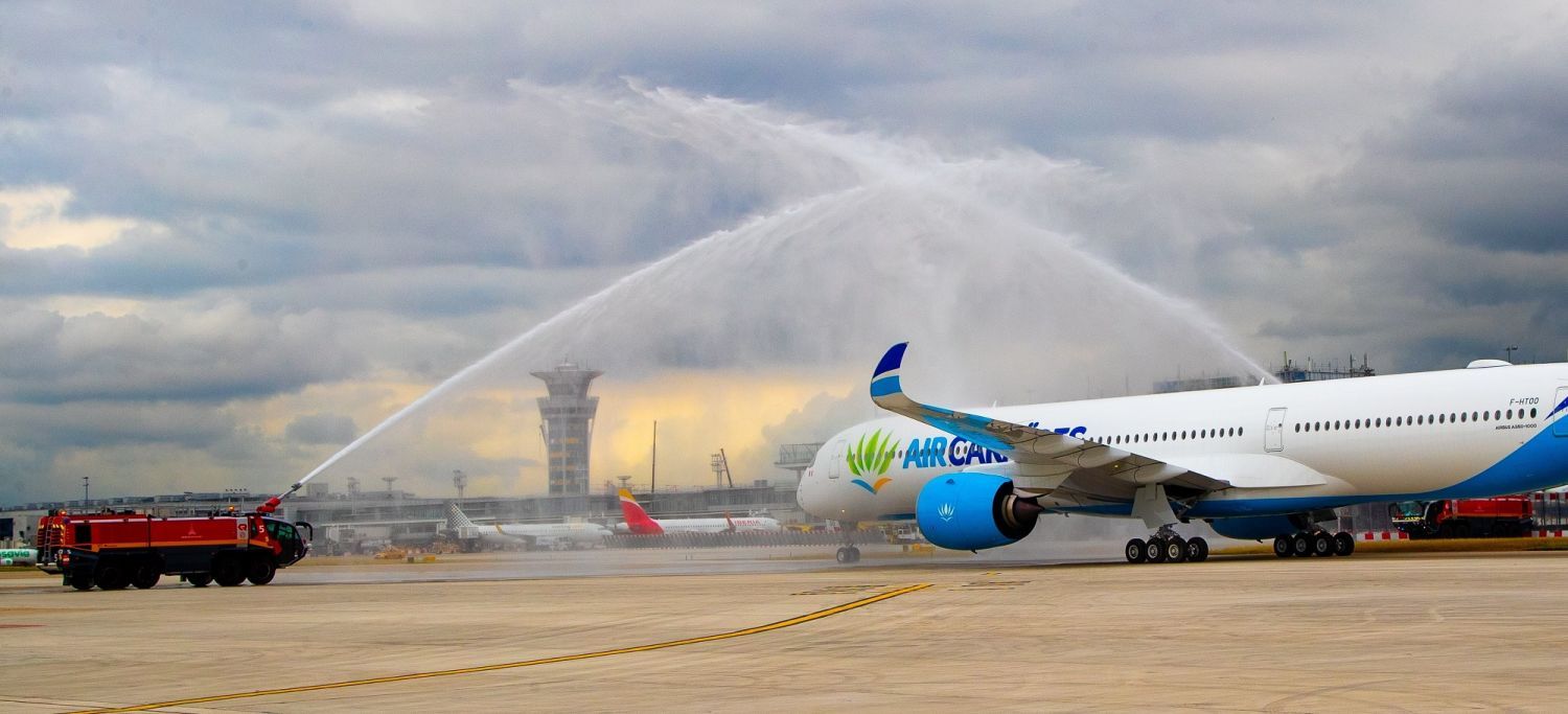 Air Caraïbes received its second Airbus A350-1000