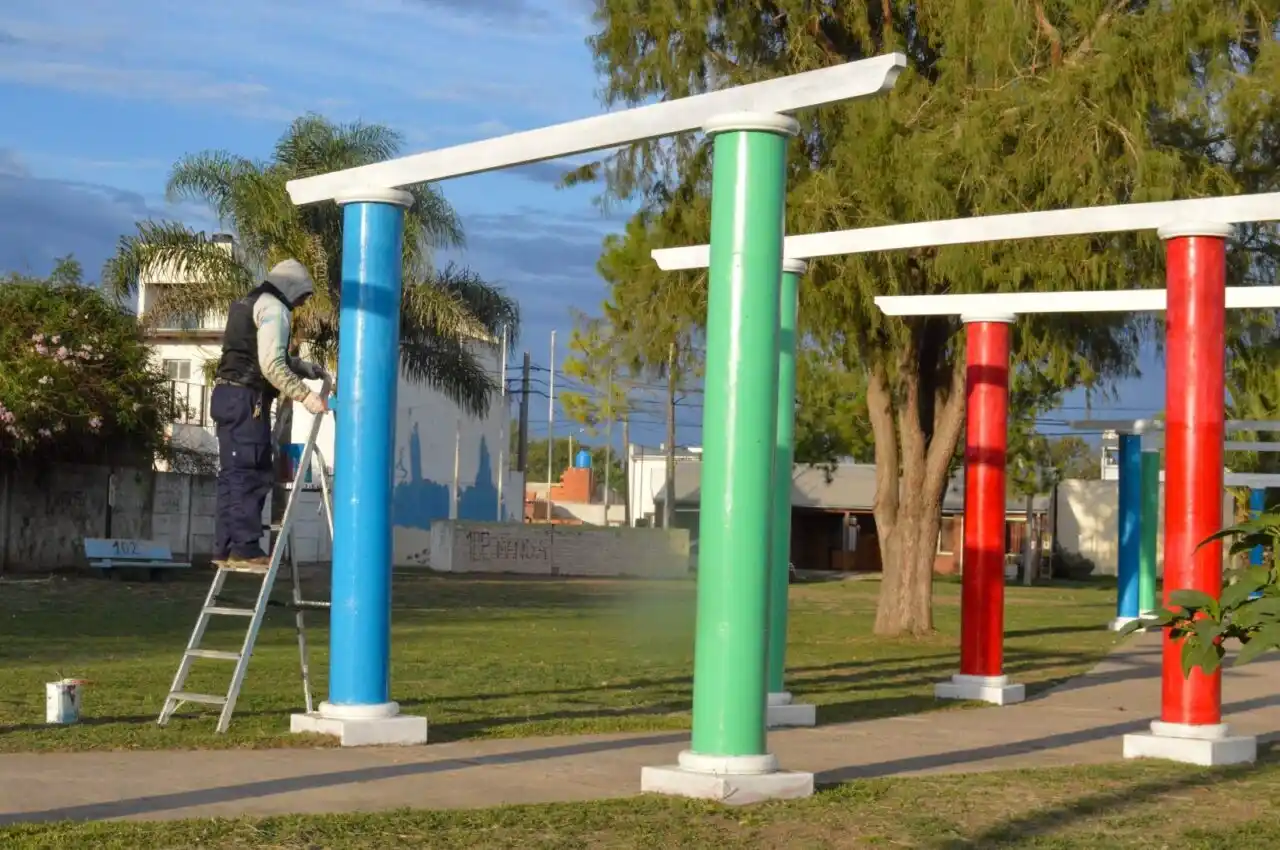 Mantenimiento de los espacios públicos, una prioridad para el gobierno venadense 