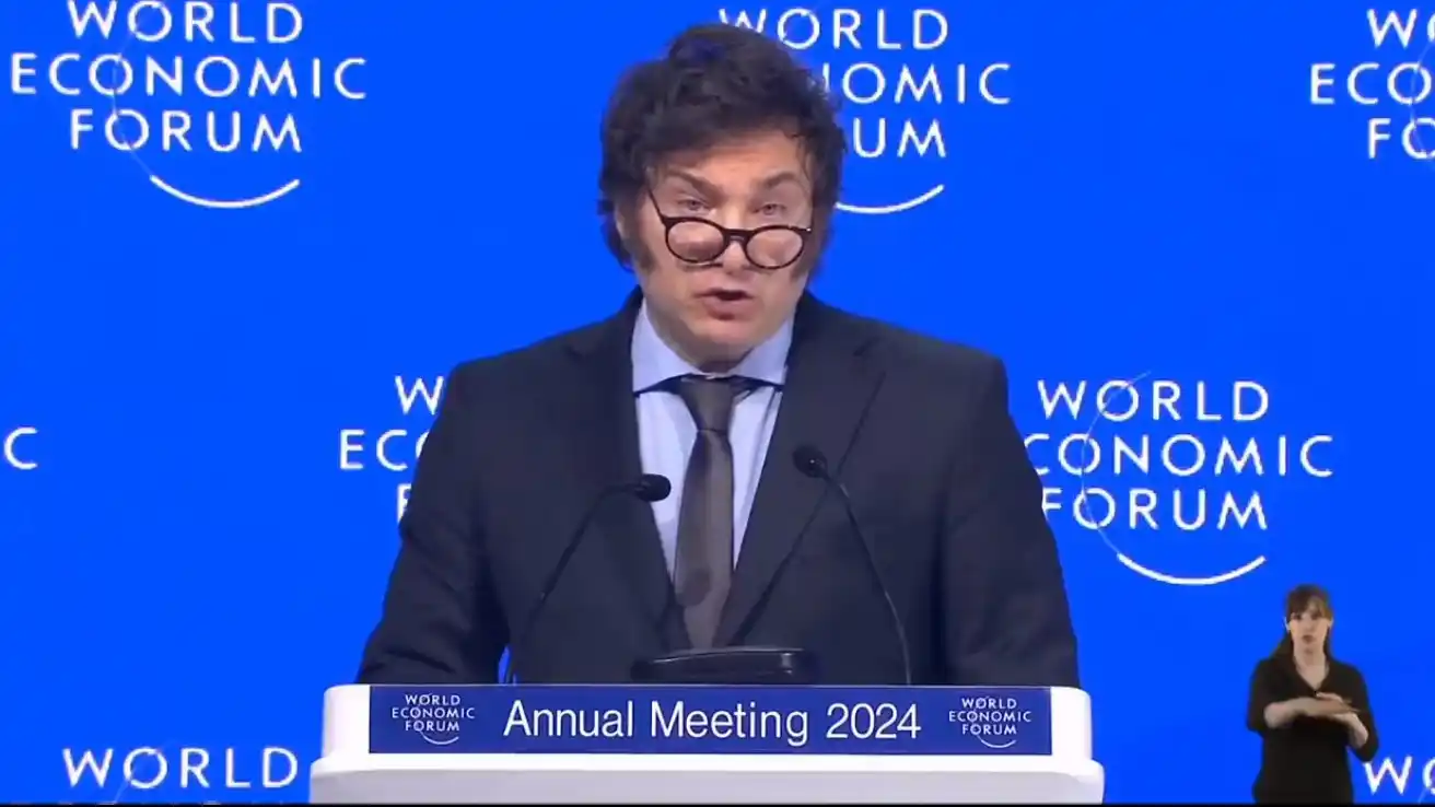 Milei en Davos: "Desde que abandonamos el modelo de la libertad los argentinos somos más pobres"