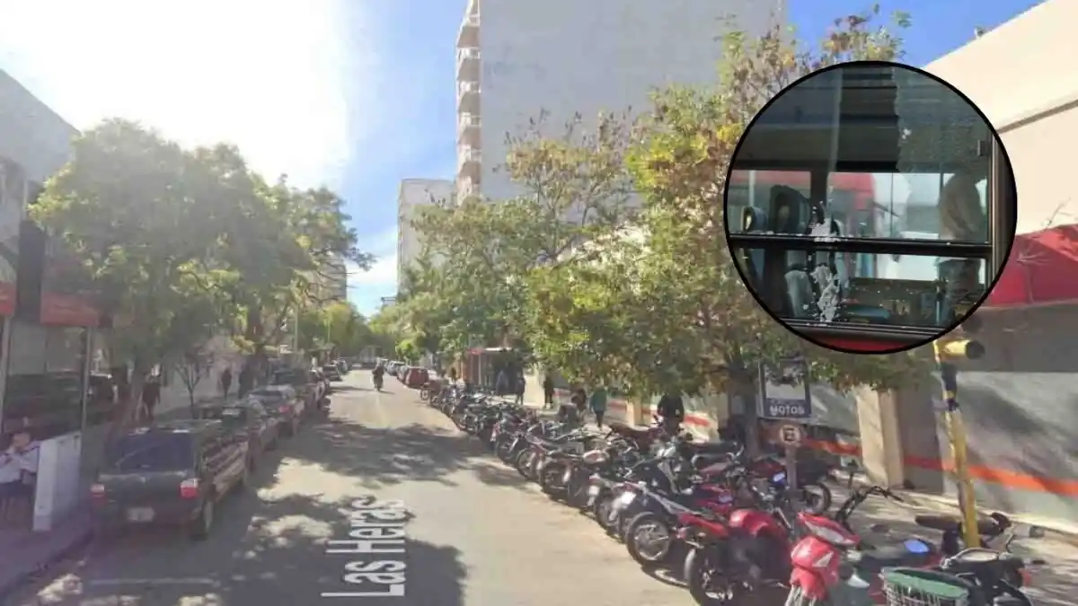 Un pasajero sufrió lesiones leves.