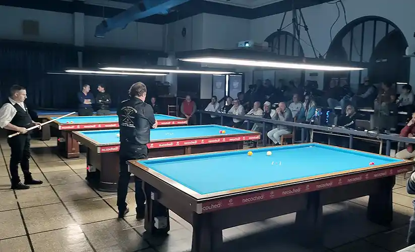 Importante torneo de billar