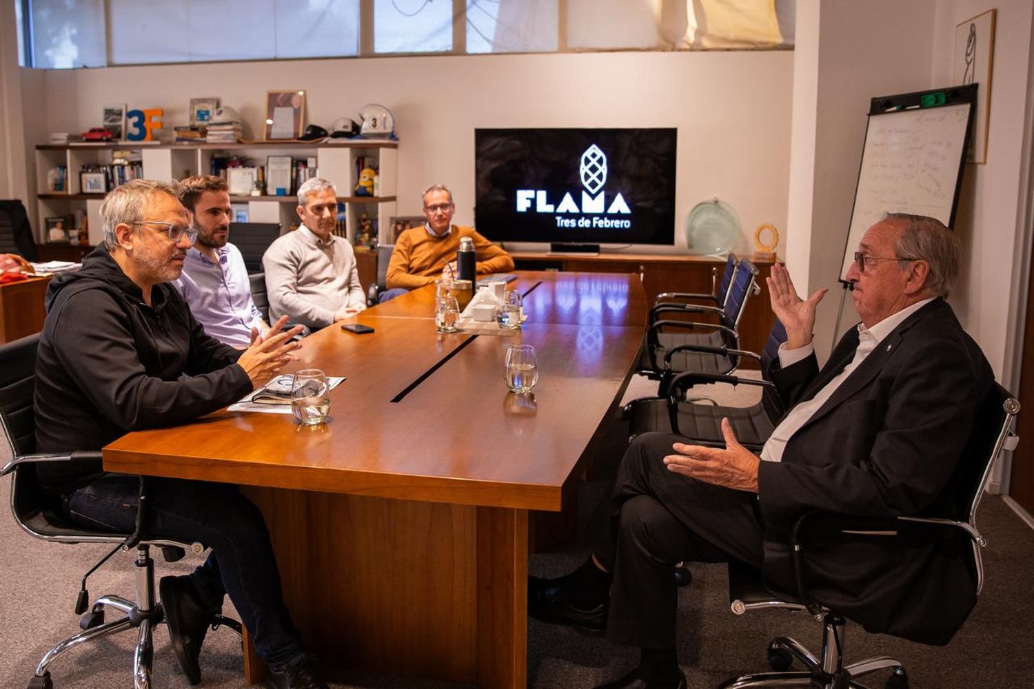 formó parte de una mesa de trabajo conjunta entre las autoridades locales y la Mesa Ejecutiva de FLAMA Tandil