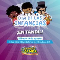 La Kermesse de Zamba, en Tandil para celebrar el Día de las Infancias