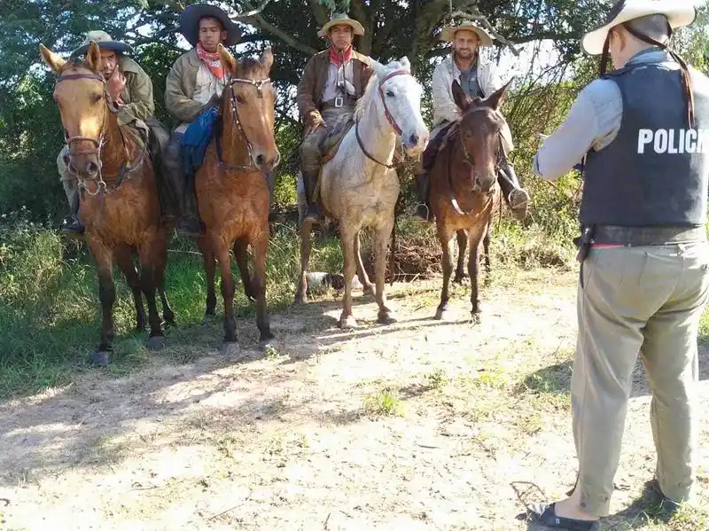 Profundizan operativos en la frontera para impedir contrabando de hacienda hacia Paraguay
