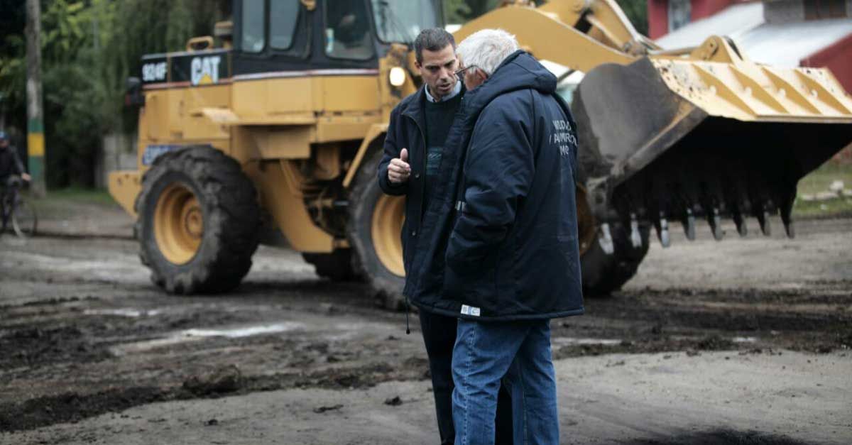 Continúan los trabajos del Emvial en diversos frentes