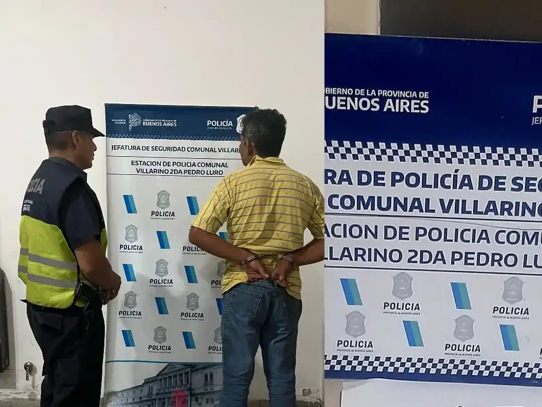 El detenido