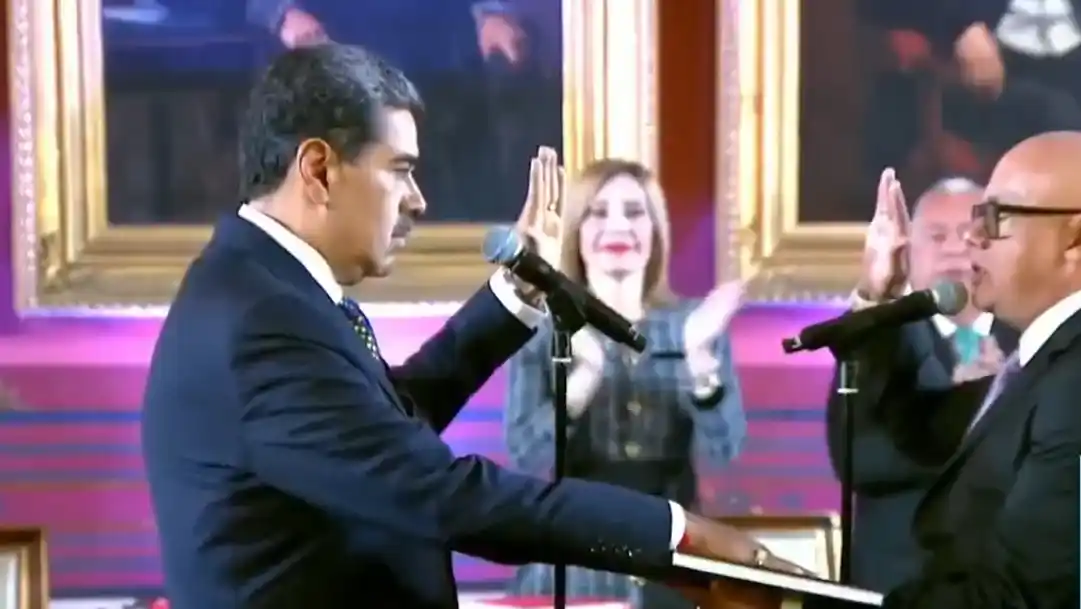 Nicolás Maduro juró ante la Asamblea del régimen y extiende su era dictatorial en Venezuela