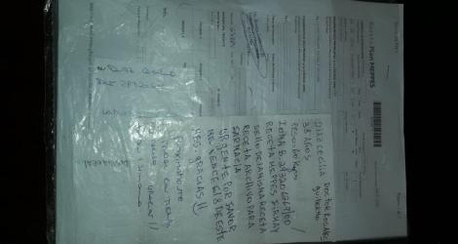 Documentación de Cecilia Díaz encontrada