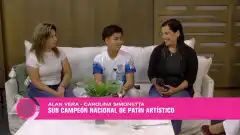 Alan Vere sub campeón nacional de patín artístico