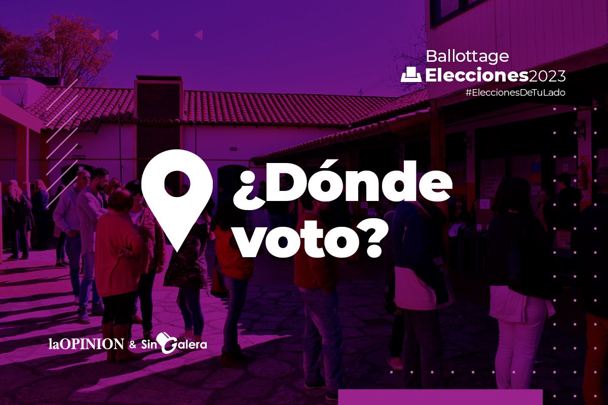 Massa o Milei: dónde voto a presidente en la Segunda Vuelta