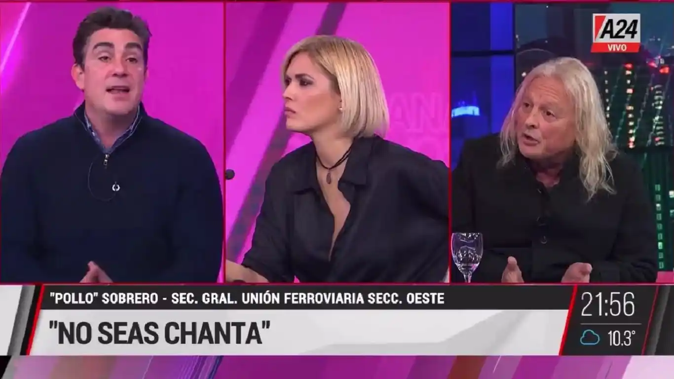 "¿Cuánto hace que no trabajás?": el picante cruce entre Javier Iguacel y el 'Pollo' Sobrero en televisión