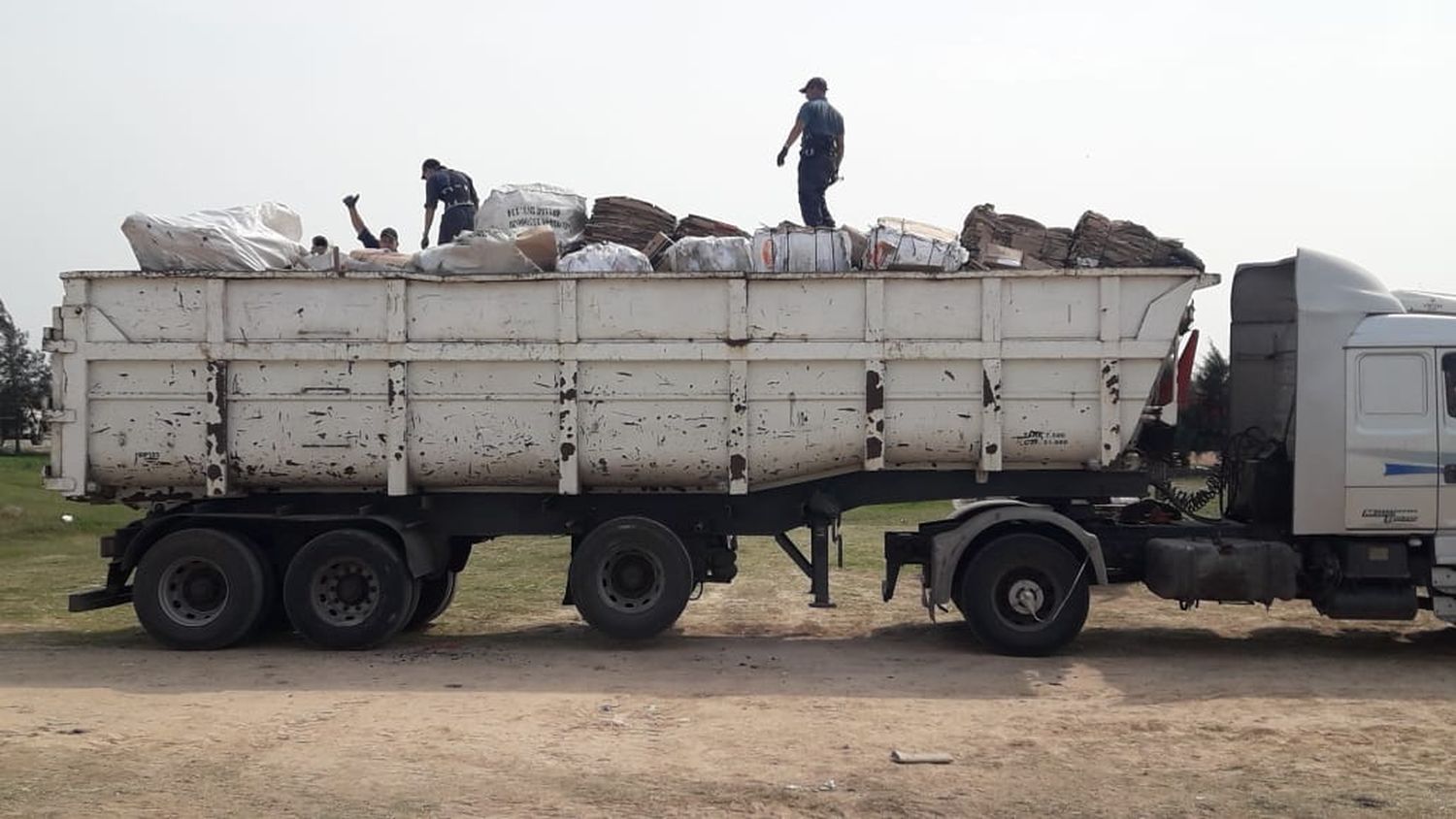 Medio ambiente: importante labor de reciclaje en Galarza