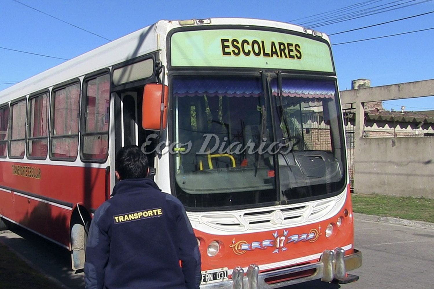 Transporte escolar. Convocan a inspección