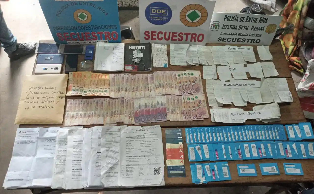 Quedó detenida por estafas realizadas con créditos a jubilados en María Grande