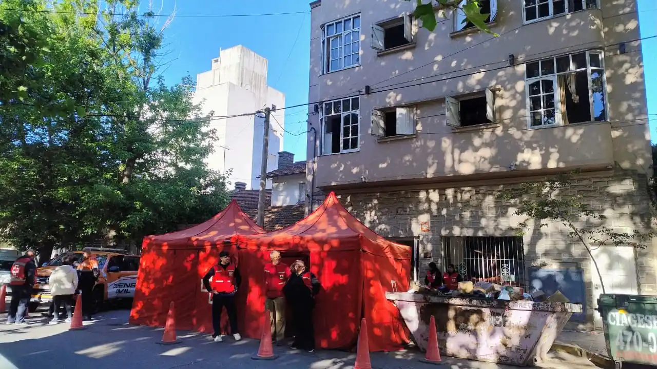 En el operativo también participaron bomberos, Defensa Civil y el SAME.