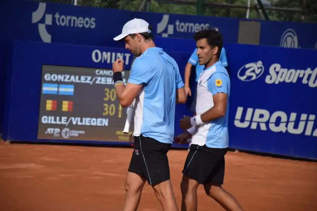 “Machi” González va por un lugar en la final del doble