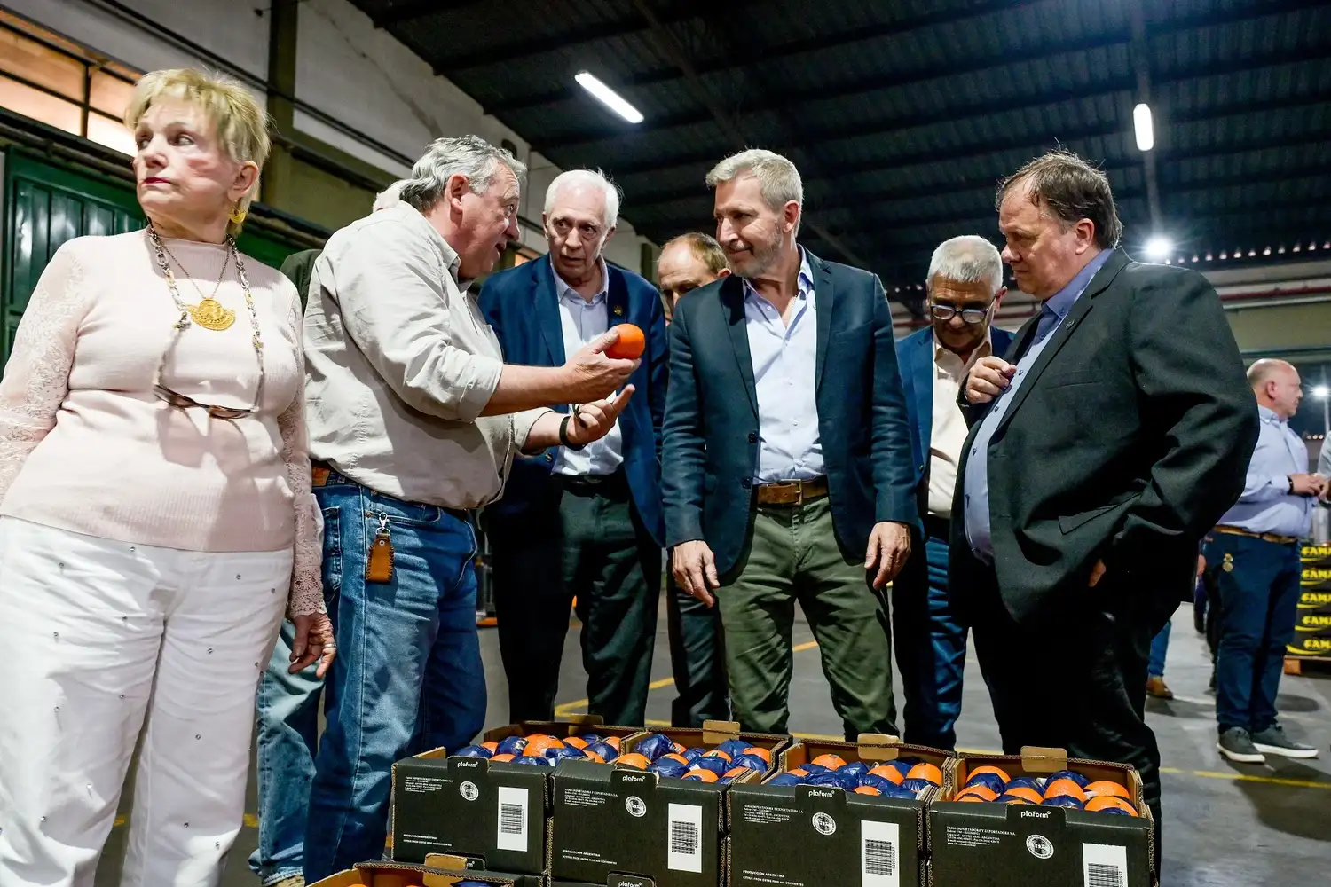 Frigerio se reunió con productores citrícolas en Chajarí y abordó temas laborales y sanitarios
