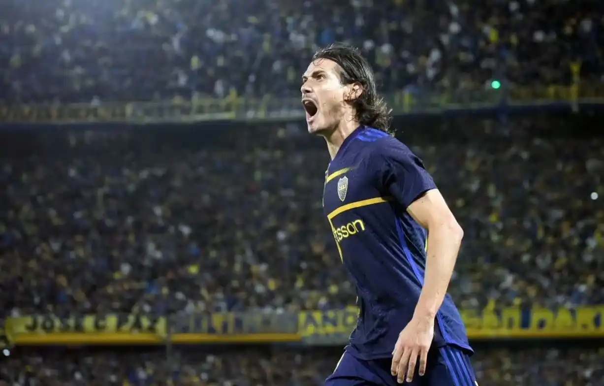Cavani confirmó que se va a retirar en Boca