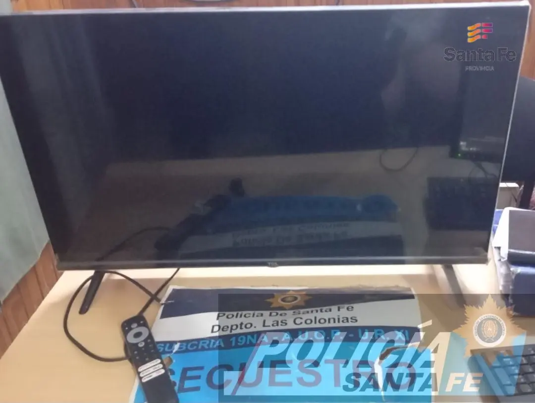Insólito hecho en la región: le robó el televisor a su hija e intentó venderlo ilegalmente