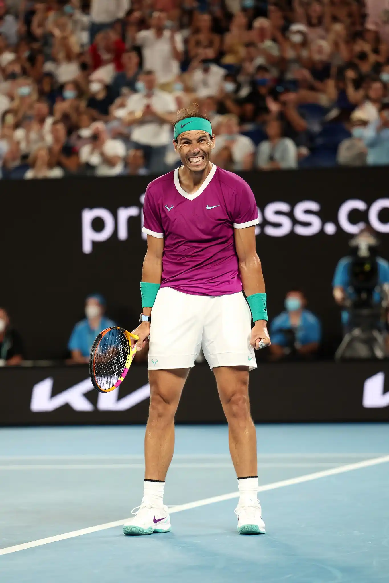 Nadal irá por su segundo título en Australia.