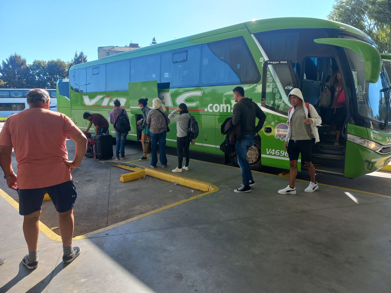 Los micros de larga distancia llegaron colmados a Mar del Plata