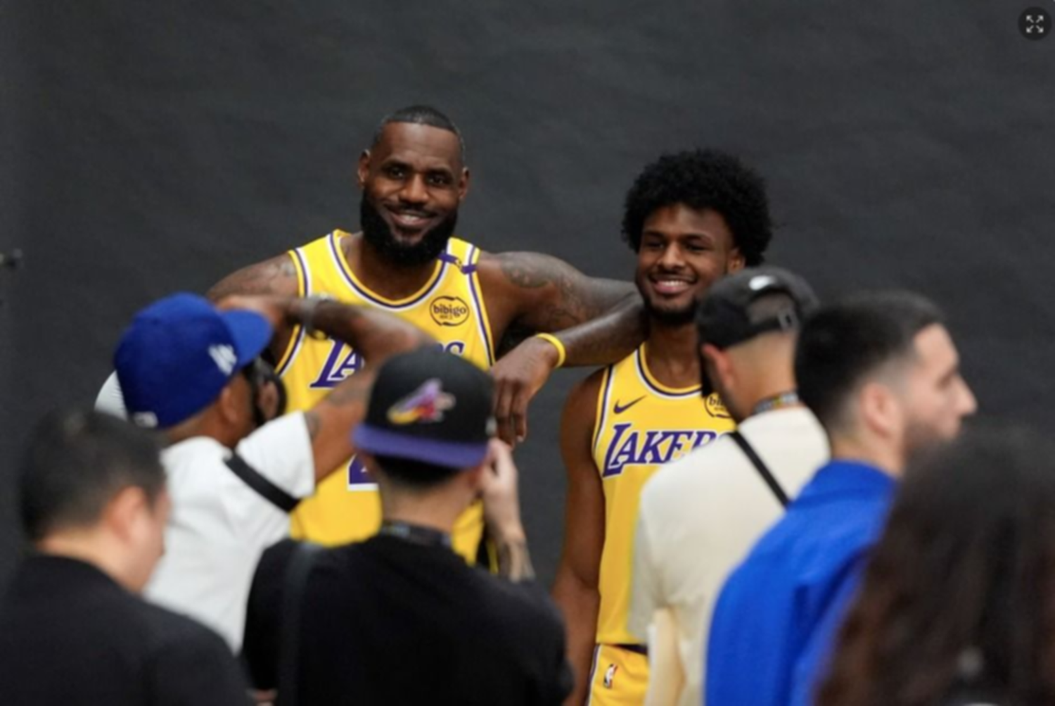 ¡Las mejores fotos del Media Day de la NBA!