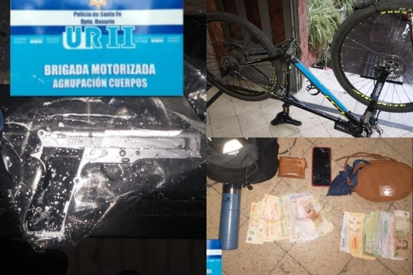 Un joven y un menor detenidos en Echesortu tras una persecución con disparos
