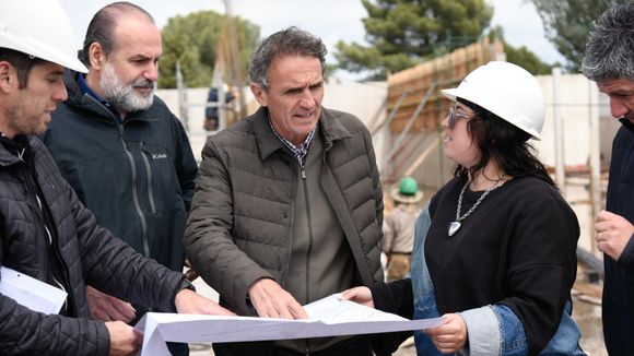 Katopodis supervisó las obras del Plan Hídrico Integral en Bahía Blanca