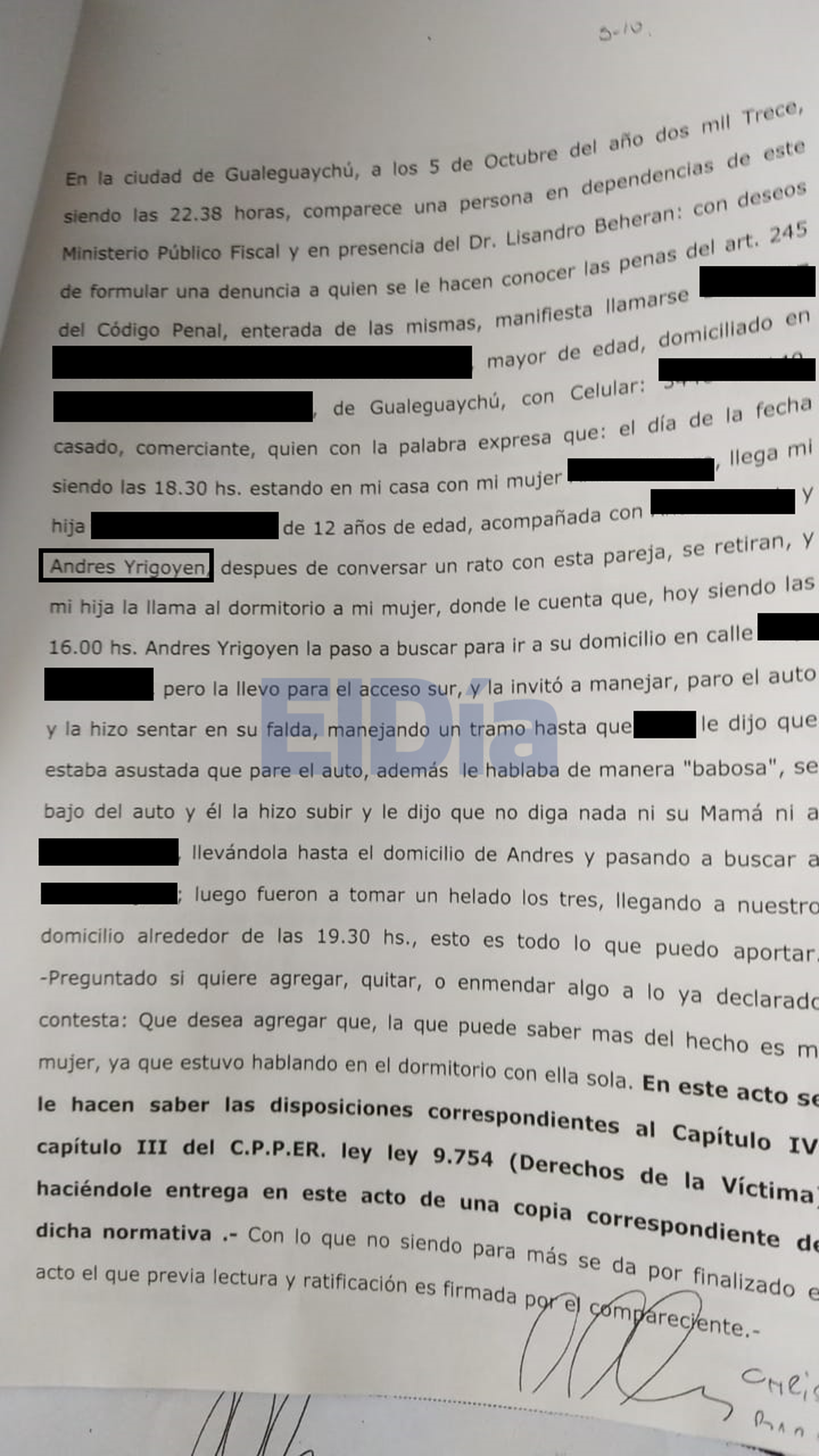 La gravísima denuncia contra el concejal narco: lo acusaron de abusar una menor