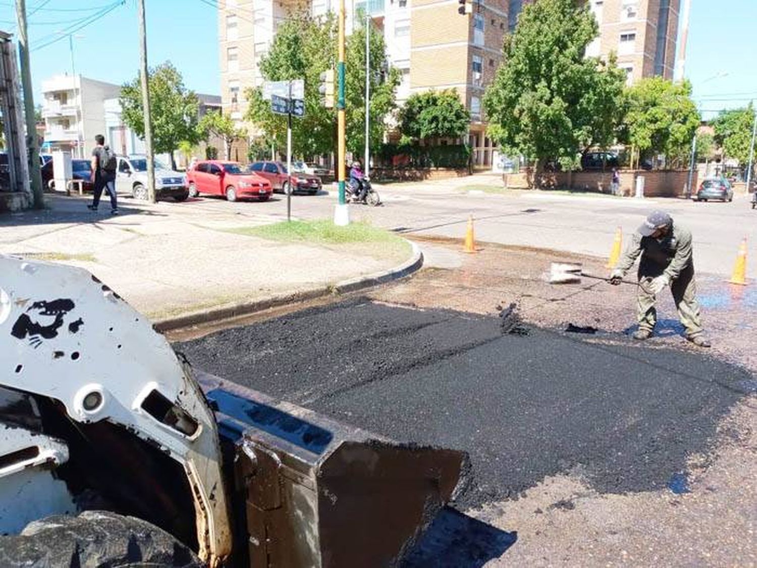 El municipio avanza con las  obras de mejora de la trama vial