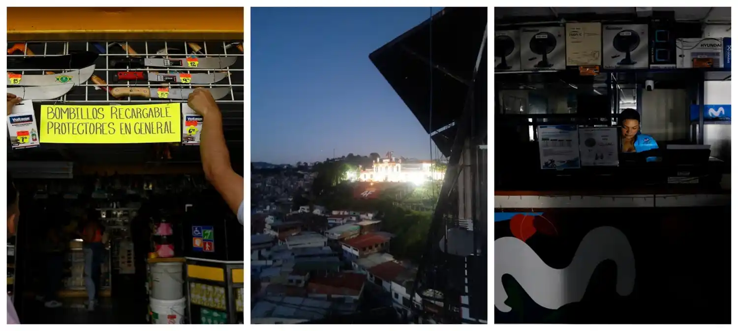 LOS VENEZOLANOS VIVIERON un «déjà vu» y regresaron los temores del 2019 (+Testimonios del apagón)