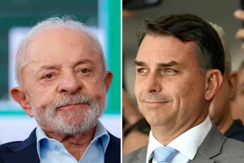 Brasil: Flávio Bolsonaro supera a Lula por cuatro puntos en la primera encuesta rumbo al balotaje