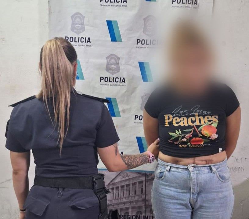 La empleada fue detenida.