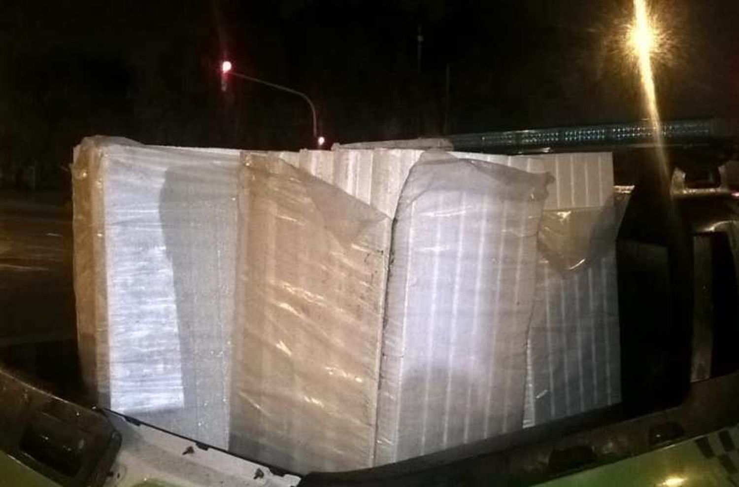 Dos menores fueron aprehendidos por robar telgopor
