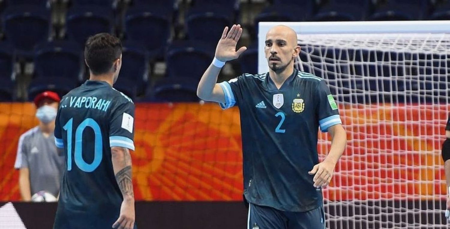 Mundial de futsal: Argentina le ganó a Irán