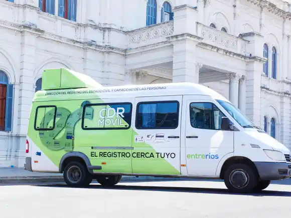 El Registro Civil Móvil estará presente en diferentes localidades entrerrianas