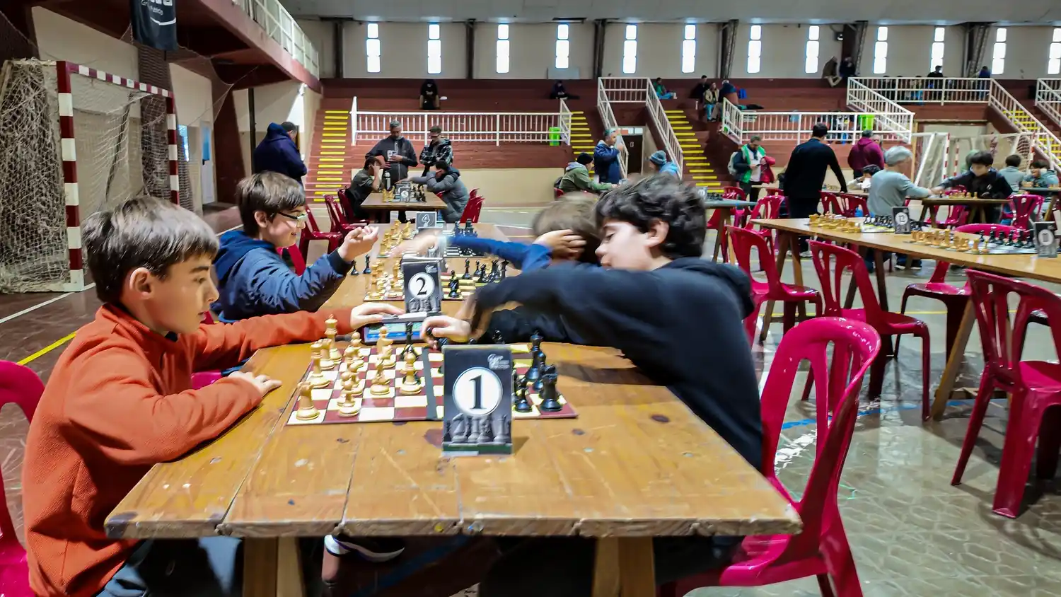 Pleno desarrollo. Del Prix de Ajedrez del Atlántico en el Colegio Danés